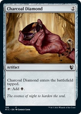 Charcoal Diamond (158) (Commander: Innistrad: Midnight Hunt)
