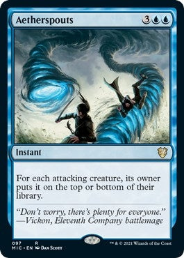 Aetherspouts (97) (Commander: Innistrad: Midnight Hunt)