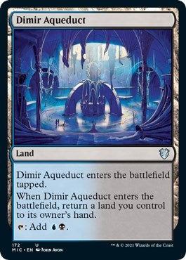 Dimir Aqueduct (172) (Commander: Innistrad: Midnight Hunt)