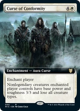 Curse of Conformity (Extended Art) (44) (Commander: Innistrad: Midnight Hunt)
