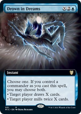 Drown in Dreams (Extended Art) (51) (Commander: Innistrad: Midnight Hunt)