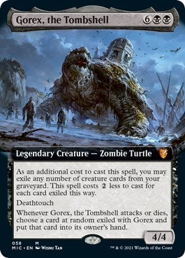 Gorex, the Tombshell (Extended Art) (58) (Commander: Innistrad: Midnight Hunt)
