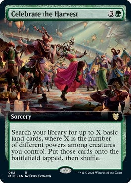 Celebrate the Harvest (Extended Art) (62) (Commander: Innistrad: Midnight Hunt)