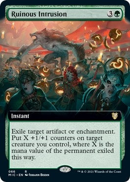 Ruinous Intrusion (Extended Art) (66) (Commander: Innistrad: Midnight Hunt)