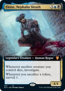 Eloise, Nephalia Sleuth (Extended Art) (41) (Commander: Innistrad: Midnight Hunt)