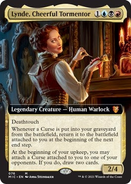 Lynde, Cheerful Tormentor (Extended Art) (76) (Commander: Innistrad: Midnight Hunt)