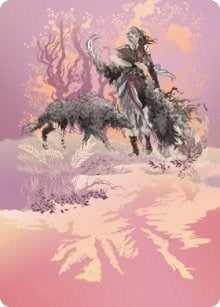 Arlinn, the Pack's Hope Art Card (03/81) (3) (Art Series: Innistrad: Midnight Hunt)