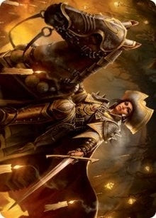 Seasoned Cathar Art Card (12) (Art Series: Innistrad: Midnight Hunt)
