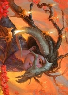 Hedgewitch's Mask Art Card (17) (Art Series: Innistrad: Midnight Hunt)