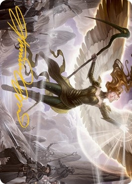 Sigarda's Splendor Art Card (Gold-Stamped Signature) (19) (Art Series: Innistrad: Midnight Hunt)