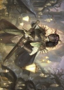 Sungold Sentinel Art Card (20) (Art Series: Innistrad: Midnight Hunt)