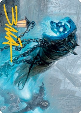 Nebelgast Intruder Art Card (Gold-Stamped Signature) (27) (Art Series: Innistrad: Midnight Hunt)