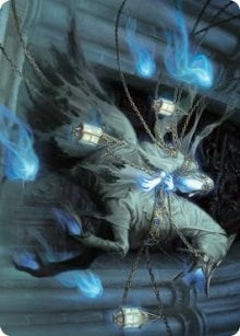 Patrician Geist Art Card (28) (Art Series: Innistrad: Midnight Hunt)