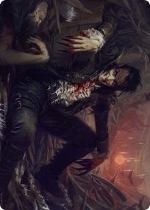Arrogant Outlaw Art Card (33) (Art Series: Innistrad: Midnight Hunt)