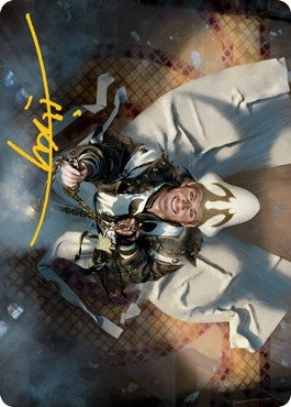 Jerren, Corrupted Bishop Art Card (Gold-Stamped Signature) (37) (Art Series: Innistrad: Midnight Hunt)