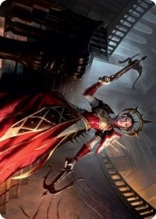Bloodthirsty Adversary Art Card (41) (Art Series: Innistrad: Midnight Hunt)