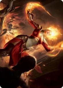 Light Up the Night Art Card (43) (Art Series: Innistrad: Midnight Hunt)