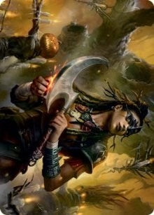 Harvesttide Sentry Art Card (47) (Art Series: Innistrad: Midnight Hunt)
