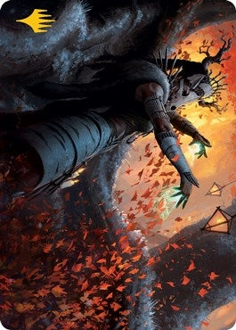 Dawnhart Rejuvenator Art Card (Gold-Stamped Signature) (49) (Art Series: Innistrad: Midnight Hunt)