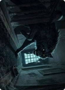 Primal Adversary Art Card (52) (Art Series: Innistrad: Midnight Hunt)