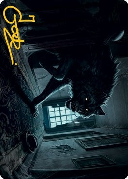 Primal Adversary Art Card (Gold-Stamped Signature) (52) (Art Series: Innistrad: Midnight Hunt)
