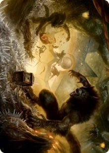 Storm the Festival Art Card (54) (Art Series: Innistrad: Midnight Hunt)
