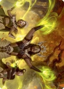 Dawnhart Wardens Art Card (57) (Art Series: Innistrad: Midnight Hunt)