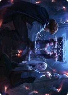 Faithful Mending Art Card (60) (Art Series: Innistrad: Midnight Hunt)