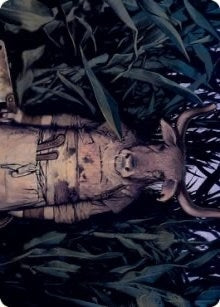Fleshtaker Art Card (61) (Art Series: Innistrad: Midnight Hunt)