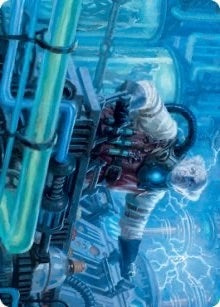 Ludevic, Necrogenius Art Card (65) (Art Series: Innistrad: Midnight Hunt)