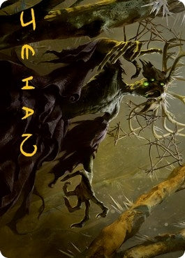 Old Stickfingers Art Card (Gold-Stamped Signature) (66) (Art Series: Innistrad: Midnight Hunt)