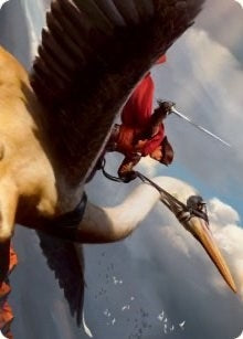Rem Karolus, Stalwart Slayer Art Card (67) (Art Series: Innistrad: Midnight Hunt)
