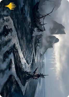 Shipwreck Marsh Art Card (Gold-Stamped Signature) (75) (Art Series: Innistrad: Midnight Hunt)
