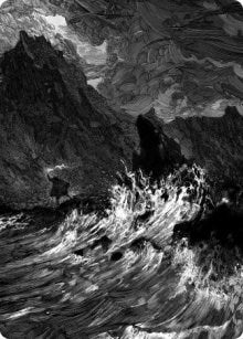 Island Art Card (78) (Art Series: Innistrad: Midnight Hunt)