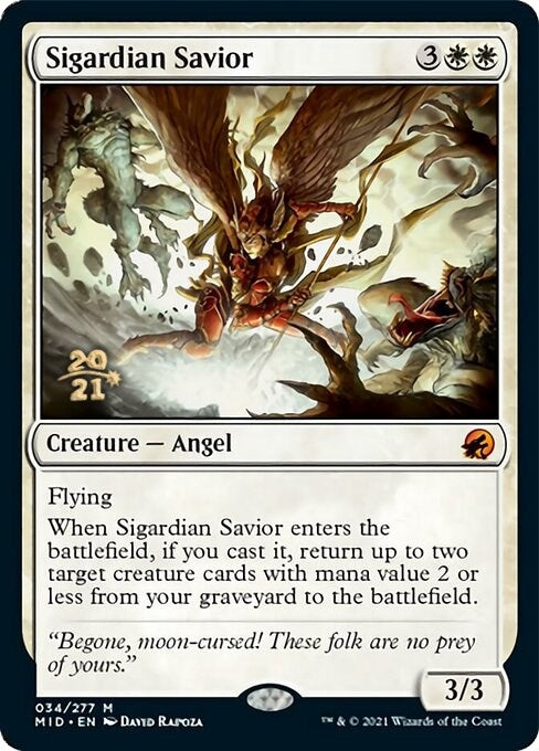 Sigardian Savior (34) (Prerelease Cards)