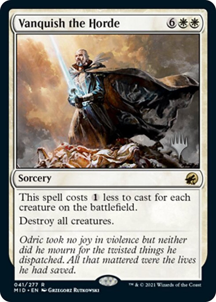 Vanquish the Horde (41) (Promo Pack: Innistrad: Midnight Hunt)