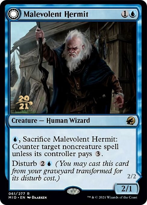 Malevolent Hermit (61) (Prerelease Cards)