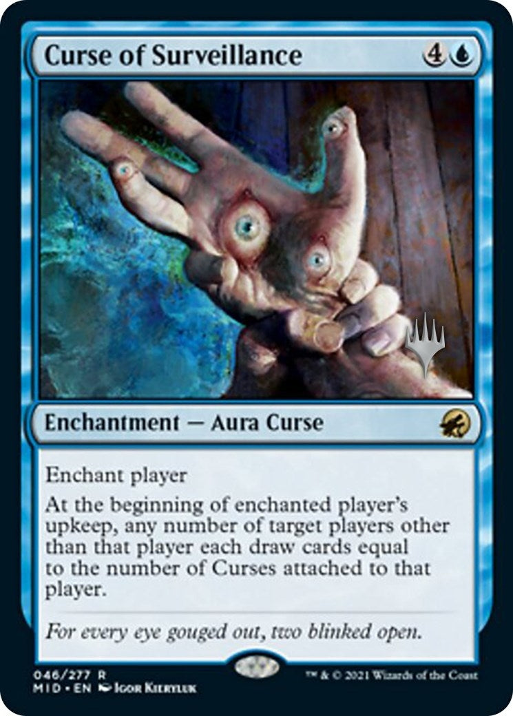 Curse of Surveillance (46) (Promo Pack: Innistrad: Midnight Hunt)