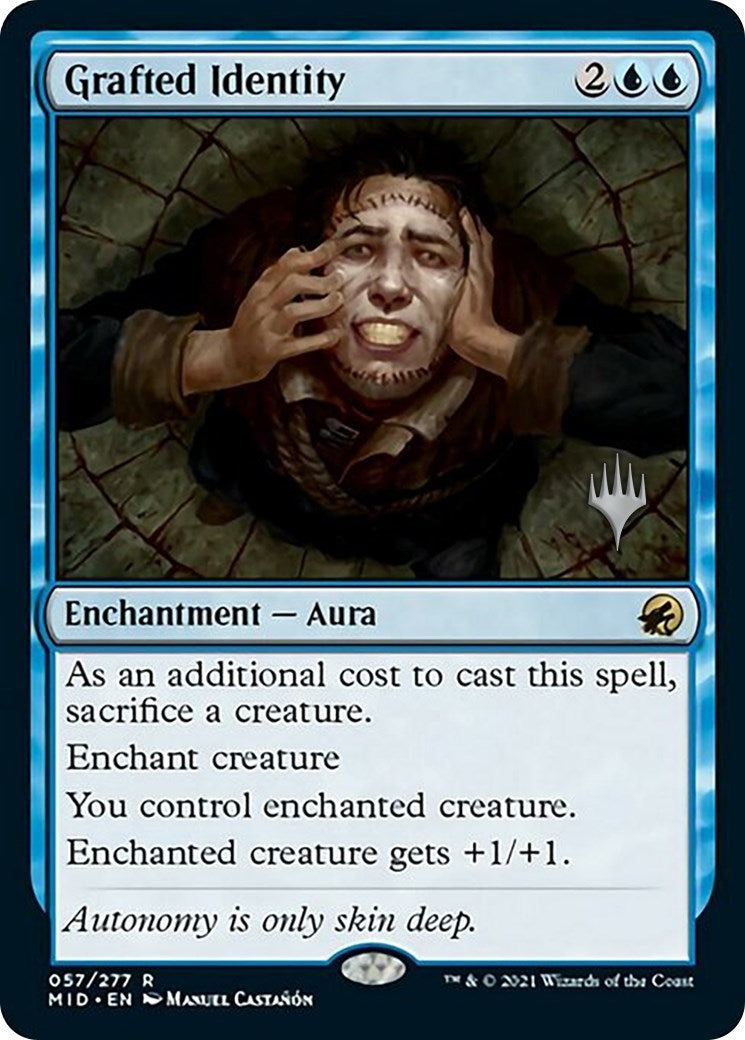 Grafted Identity (57) (Promo Pack: Innistrad: Midnight Hunt)