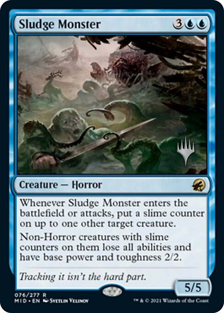 Sludge Monster (76) (Promo Pack: Innistrad: Midnight Hunt)