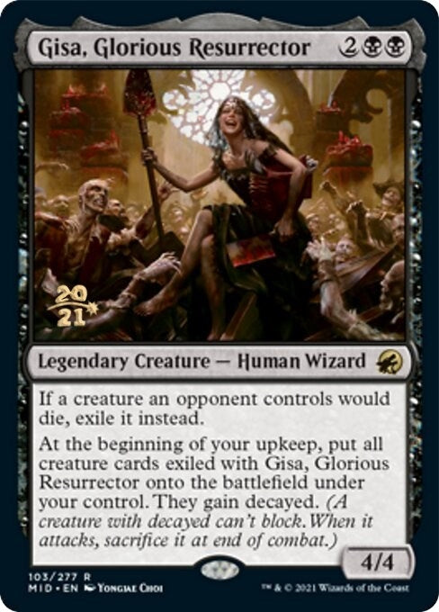 Gisa, Glorious Resurrector (103) (Prerelease Cards)