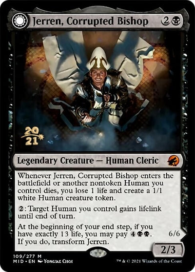 Jerren, Corrupted Bishop (109) (Prerelease Cards)
