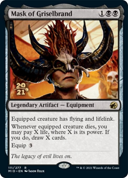 Mask of Griselbrand (111) (Prerelease Cards)