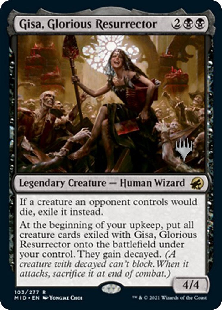 Gisa, Glorious Resurrector (103) (Promo Pack: Innistrad: Midnight Hunt)