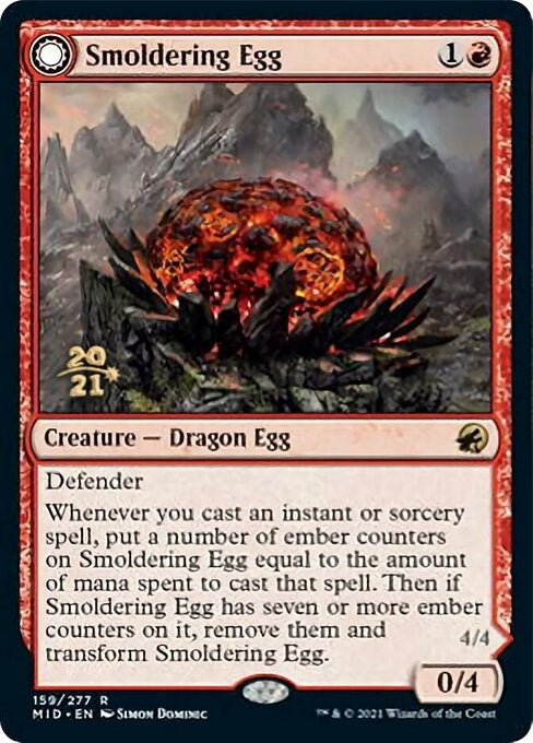 Smoldering Egg (159) (Prerelease Cards)