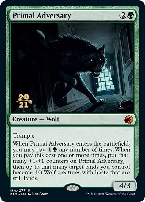 Primal Adversary (194) (Prerelease Cards)