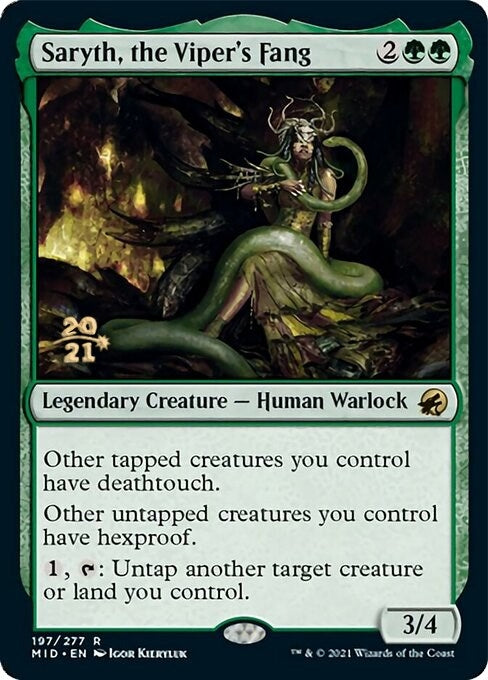 Saryth, the Viper's Fang (197) (Prerelease Cards)