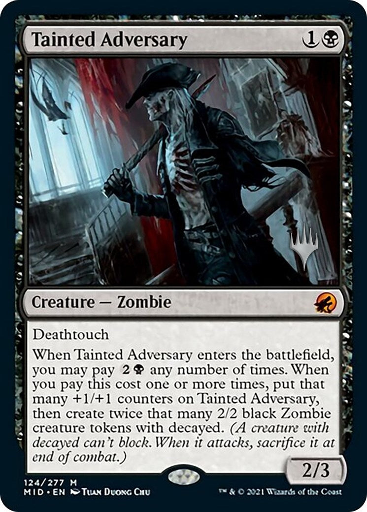 Tainted Adversary (124) (Promo Pack: Innistrad: Midnight Hunt)