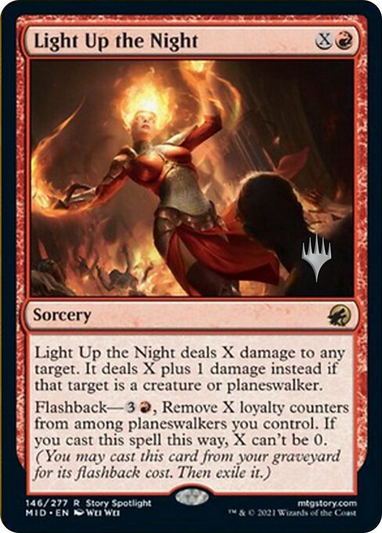 Light Up the Night (146) (Promo Pack: Innistrad: Midnight Hunt)
