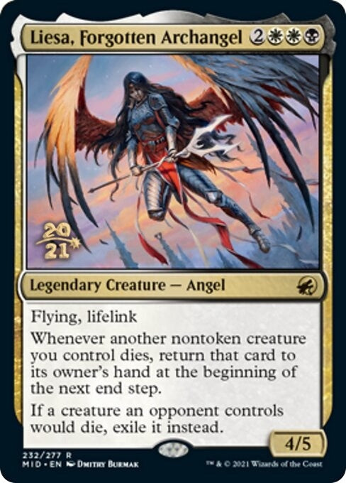Liesa, Forgotten Archangel (232) (Prerelease Cards)